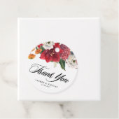 アマリリスとマムの結婚式のお礼 フェイバータグ (インサイチュ)