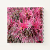 アマリリスの花束….. ノートブック (裏面)