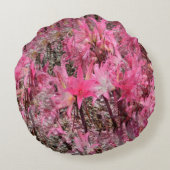 アマリリスの花束…..... ラウンドクッション (裏面)