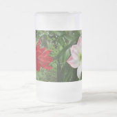 アマリリスの踊り! 曇らされた飲料ガラス フロストグラスビールジョッキ (中央)