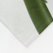 アマリリスインスノーレッドホリデーウィンターフローラ フリースブランケット (角)