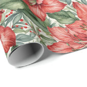 アマリリスウィンターホリデー ラッピングペーパー (ロールコーナー)