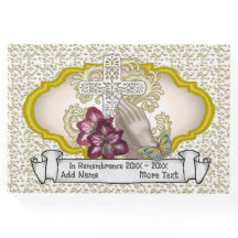 アマリリスクロスメモリアルゲストブック