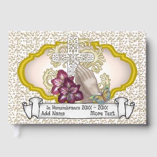 アマリリスクロスメモリアルゲストブック ゲストブック (正面)