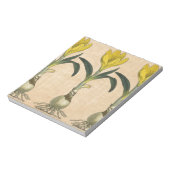 アマリリスチューリップ植物園花 ノートパッド (回転)