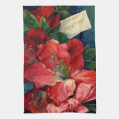 アマリリス キッチンタオル (縦)