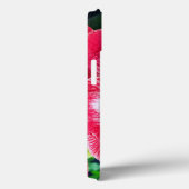 アマリリス・ピンクの白い色の穏やかな花 Case-Mate iPhoneケース (裏面 / 右)