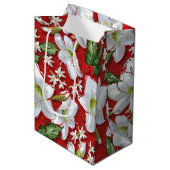 アマリリス、ホリー&ドーブ ミディアムペーパーバッグ (正面アングル)