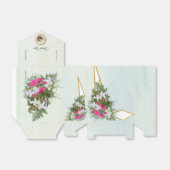 アマリリス、ホワイトリリー&シダのブケッツ フェイバーボックス (折り畳みなし)