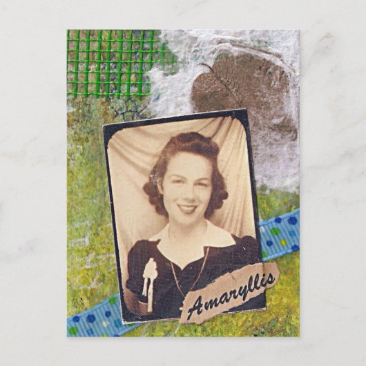 アマリリスATC ポストカード (正面)