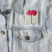 アマリリスSarniensis、かスイセン 缶バッジ (インサイチュ)