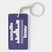 アマリロテキサス州 キーホルダー (裏面)