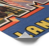 アマリロテキサス州 – ラージレターシーン ポスター (角)