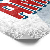 アマリロルート66ヴィンテージアメリカテキサス州 ポスター (角)