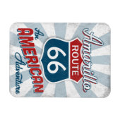 アマリロルート66ヴィンテージアメリカテキサス州 マグネット (横)