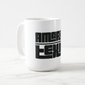 アマリロ - テキサス州 コーヒーマグカップ (正面左)
