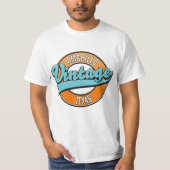 アマリロ テキサス ヴィンテージ ロゴ Tシャツ (正面)