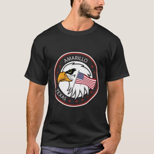 アマリロTxテキサス州 Tシャツ (正面)