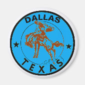 アマリロTXヴィンテージ マグネット (正面)