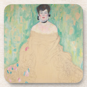 アマリー・ツッカーカンドルの肖像(Gustav Klimtによる) コースター