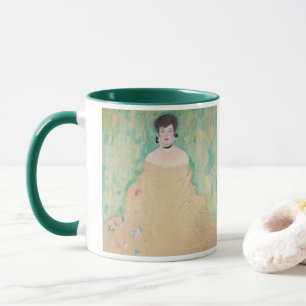 アマリー・ツッカーカンドルの肖像(Gustav Klimtによる) マグカップ