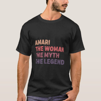 アマリ神話伝説 パーソナライズドネーム Tシャツ