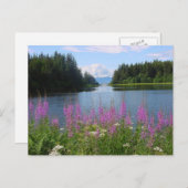 アマルガの暖炉の景色 ポストカード (正面/裏面)