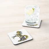 アマルガサウルスがフレディ・クルーガーとしてポーズを取った コースター (右側)