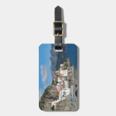 アマルフィの海岸のAtraniの遠い眺め ラゲッジタグ (正面縦)