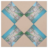 アマルフィの海岸-生地 ファブリック (見本)