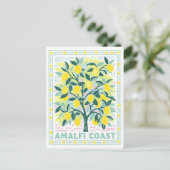 アマルフィイタリアのレモンツリー ポストカード (スタンド正面)