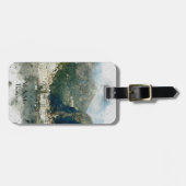 アマルフィイタリアの夏季休暇の荷物のラベルのラベル ラゲッジタグ (正面横)