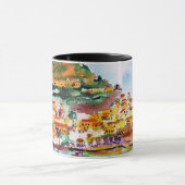 アマルフィイタリアアートオンマカスタマイズグザカラー マグカップ (中央)