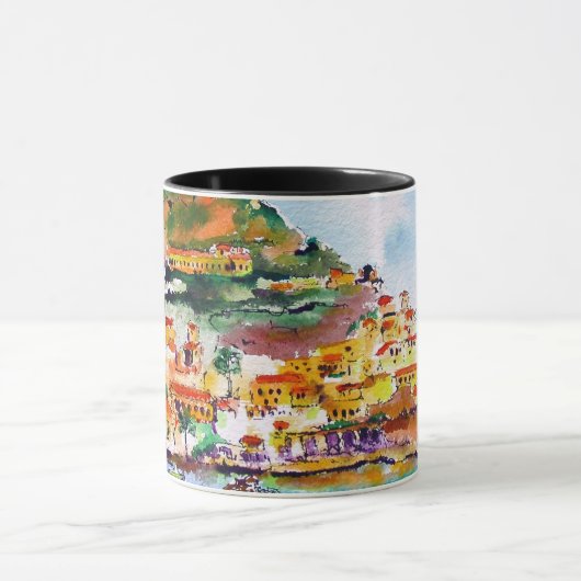 アマルフィイタリアアートオンマカスタマイズグザカラー マグカップ (中央)
