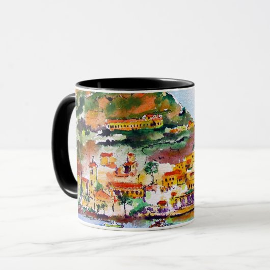 アマルフィイタリアアートオンマカスタマイズグザカラー マグカップ (正面左)