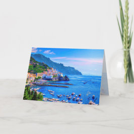 アマルフィイタリアヨーロッパフォトアート カード