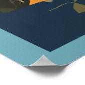 アマルフィイタリアレトロトラベルヴィンテージ ポスター (角)