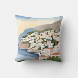 アマルフィイタリアンコーストイタリア地中海のヨーロッパ クッション