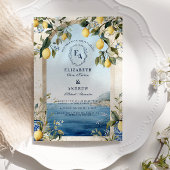 アマルフィイタリアンレモンコー結婚スト 招待状