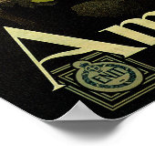 アマルフィイタリアンー海岸，ヴィンテージ旅行ポスターイタリア ポスター (角)