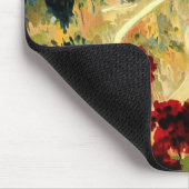 アマルフィイタリアンー海岸，ヴィンテージ旅行ポスターイタリア マウスパッド (コーナー)