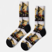 アマルフィイタリア ソックス (左)