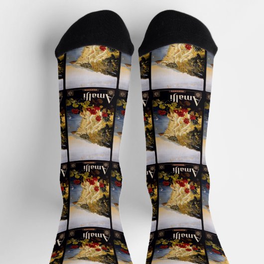 アマルフィイタリア ソックス (上部)