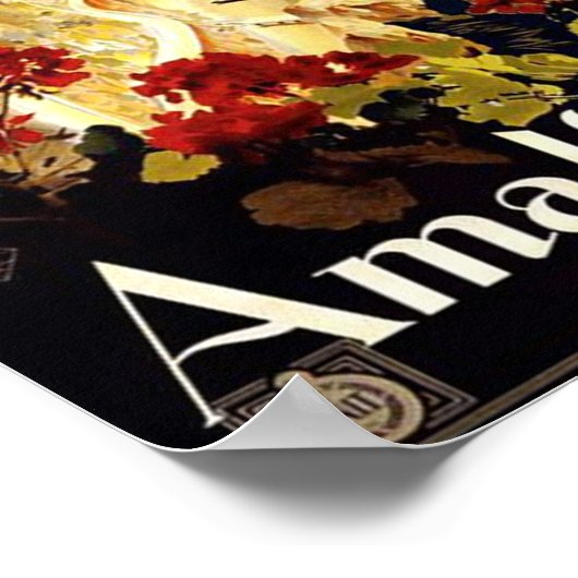 アマルフィイタリア ポスター (角)