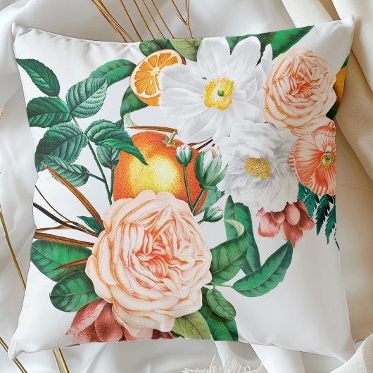 アマルフィオレンジピロー | シトラスイタリアンフローラデコール クッション