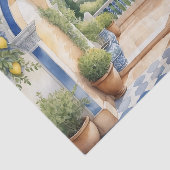 アマルフィコーストアーチウェー地中海のビュー 薄葉紙 (詳細)