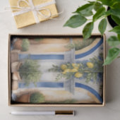 アマルフィコーストアーチウェー地中海のビュー 薄葉紙 (ギフト)