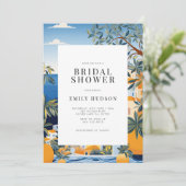 アマルフィコーストイタリアブライダルシャワー 招待状 (スタンド正面)