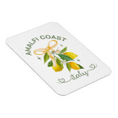 アマルフィコーストイタリアレモン&ボウパーソナライズされた- マグネット (右側)