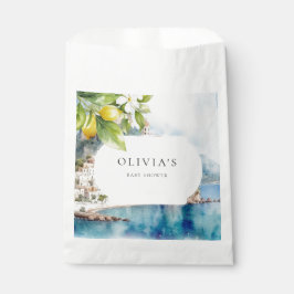 アマルフィコーストイタリアンレモ地中海のン フェイバーバッグ